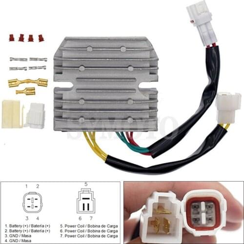 Motorcycle Voltage Regulator Rectifier 12V For Suzuki VL800 VL800Z Intruder Volusia 2001 2002 2003 2004 VL 800 Z