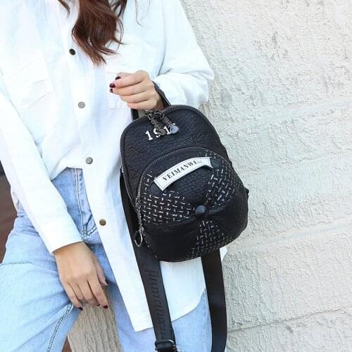 Luxury Women High Quality 2020 New Arrival PU Leather Hat Shaped School Bags Travel Backpack Chic Fashion Mini Backpack