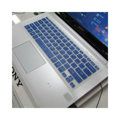 Silicone keyboard cover Protector for Sony VAIO SVF14A FIT 14E SVF14218SC 14217SC 14215SC SVF14N SVF13N SVF13N Fit 15A 14A 13A