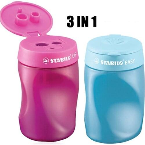 Stabilo 4502 Easy Professional 3 In 1 Pencil Sharpener Pen Knife Pencil Charpener School Stationery