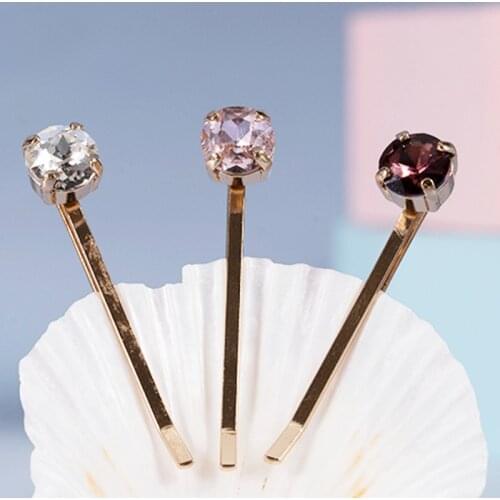Korea StyleWomen Metal Acetate Hair Pin Clip Leopard Hair Clip Geometric Hairpins Hairgrips Hair Accessories