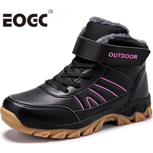 New 2019 Women Snow Boots High Quality Winter Warm Push Ankle Boots Women Platform Female Wedge Waterproof Botas Mujer