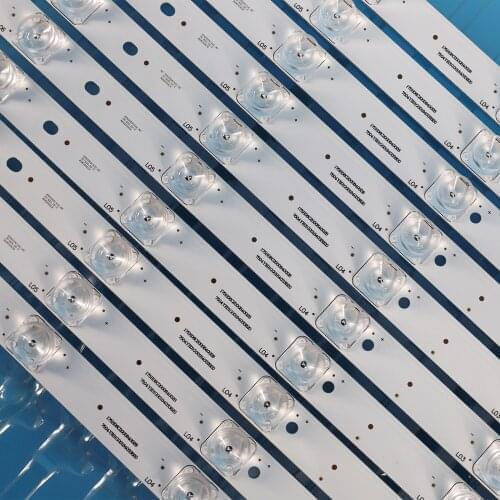 10 PCS/set 493mm LED backlight strip for Sharp LC-49CUF8462ES 49CUGB362KS LC-49CUF8372ES LC-49CUF8472ES RF-AJ490E30-0601S-07 A0
