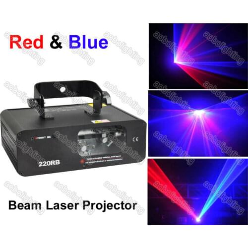 220mw Red 650nm Blue 450nm disco light laser projector Laser dj light party lights beam Lazers