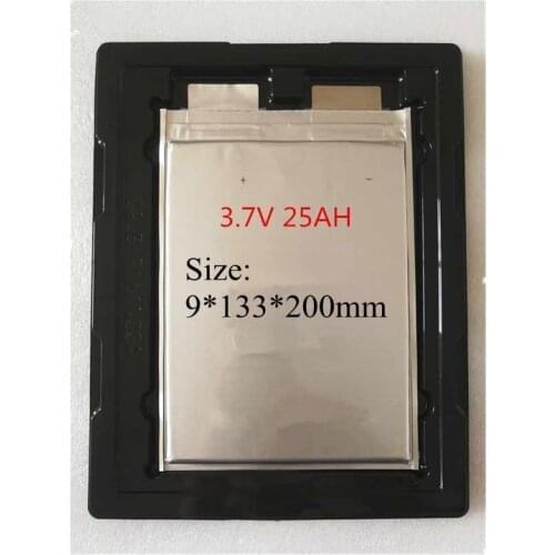 Promotion! 3.7V 25AH Lithium Polymer Battery 90133200 3C 3.7V Bateria for DIY 11.1V 12V 25AH 50AH Electric Car Bike Hernia Lamp