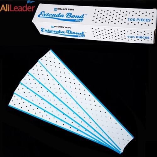 Alileader Wholeasle Wig Tape Extenda-Bond Plus Strong Double Tape For Toupees Tape On Hair Remy Tape In Human Hair Extension