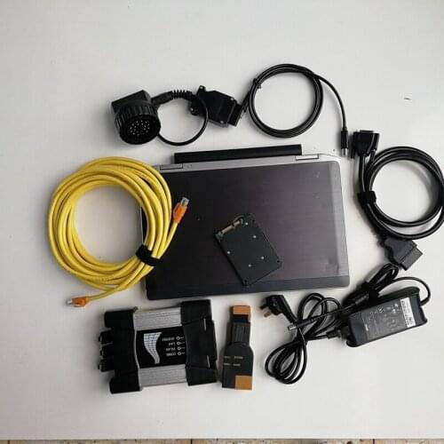 Icom Next Auto diagnostic Tool OBD code Scanner V12.2020 Software in 720GB SSD and used laptop E6320 I5 4G Touch Screen