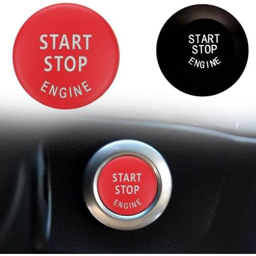 New Car Engine START Button Replace Cover STOP Switch Accessory Key Decor for BMW X5 E70 X6 E71 3 Series