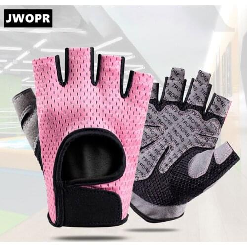 JWOPR Mens Summer Thin Gloves Training Yoga Anti-cocoon Anti-slip Breathable Gloves Motorcycle Bike Outdoor Riding Gloves