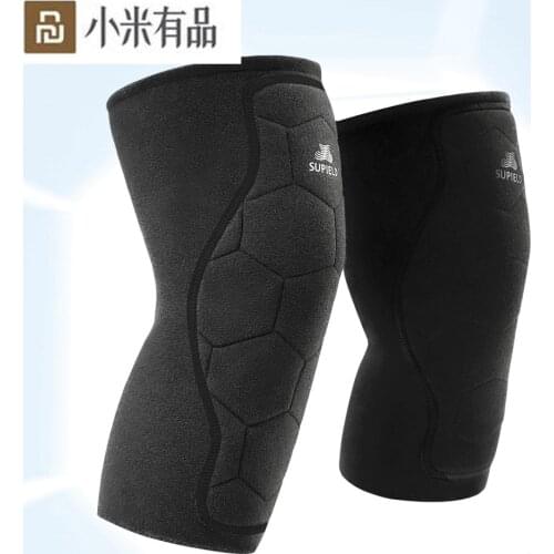 Xiaomi SUPIELD Aerogel Coldproof Far-infrared Self-heating Warm Knee Pads Breatheable Anti-slip Velvet Feel Men Women Kneepads