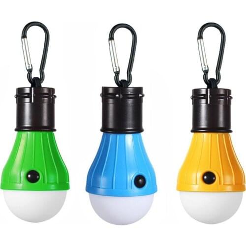 Portable LED Camping Lamp Tent Light Lantern 150lm 3-mode LED Lamp Torchlight AAA Flashlight LED Bulb Fishing Emergency Light