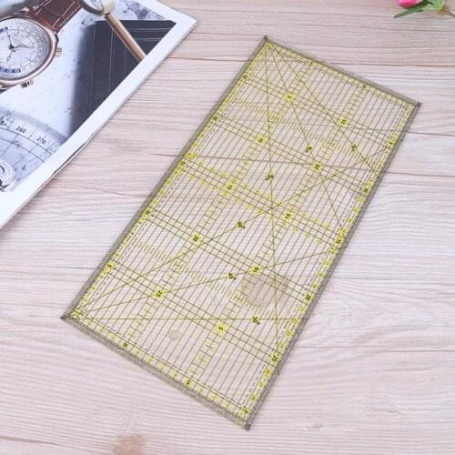 1PC Clear Quilt Patchwork Ruler Acrylic Sewing Rulers for Clothing Craft Tools Household Sewing Accessories 30 X 15 cm