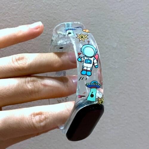 Strap for Xiaomi Mi band 6 5 4 Replaceable Wristband Transparent for Xiomi Mi band5 band4 Mi5 Mi4 Clear Corea Miband 5 Bracelet