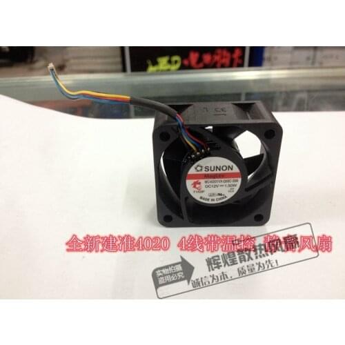 Brand new SUNON 4020 12V MC40201VX-Q00C-S99 4CM silence cooling fan