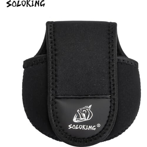 Soloking Fishing Reel Bag Baitcasting Reel Bag Protective Reel Bag Portable Reel Bag Soft Breathable Reel Bag Fishing Tackle
