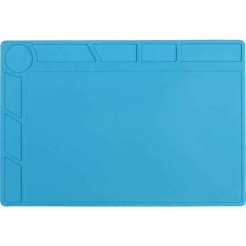 Heat Insulation Silicone Working Mat Heat-resistant BGA Soldering Station Repair Pad Insulator Pad Maintenance Platform