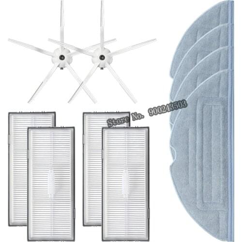 In Stock Dust Bags Mops Cloths HEPA Filters Side Brushes Accessories Spare Parts Kits For Roborock S7 Vacuum Cleaner Sweeper