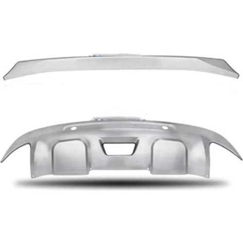 304 steel Front Rear bumper cover trim plastic Bumper bars front and rear bumper Car styling for Nissan Murano 2015-2020