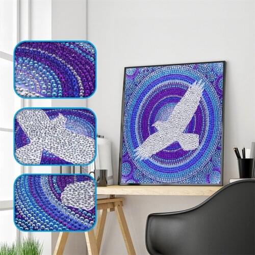 Full Special Shaped Crystal Drill 5D DIY Diamond Painting Eagle Embroidery Animal Cross Stitch Needlework Home Decoration Gift
