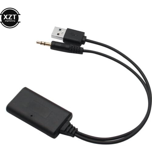 Car Wireless Bluetooth Module Music Adapter Auxiliary Receiver Aux Audio Usb 3.5Mm Socket For Bmw E90 E91 E92 E93