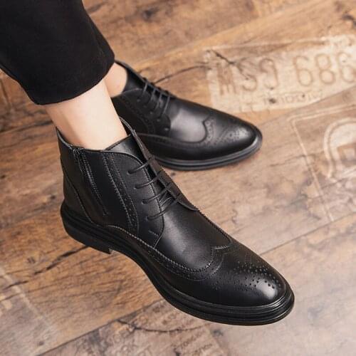 BOJMQ Brogues For Men