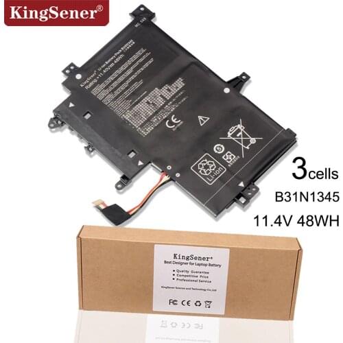 KingSener New B31N1345 Laptop Battery for ASUS TP500 TP500LA TP500LN TP500LB 0B200-00990100 Series Notebook 11.1V 48WH