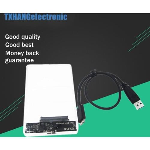 USB 3.0 SATA 2.5 inch HDD SSD Hard Drive Enclosure Disk External Case Cover Box diy electronics