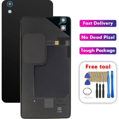 Battery Cover For Alcatel Onetouch Idol 4 6055 OT6055 OT6055K 6055U Back Door Housing Replacement Parts