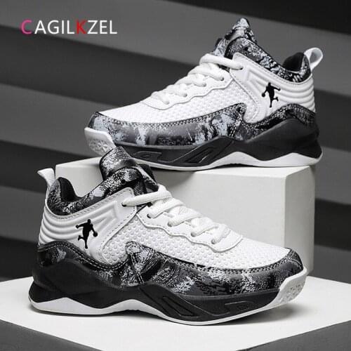CAGILKZEL Summer Sneakers Children Basketball Shoes For Boys Sneakers Non-slip New Kids Shoes Boys Sport Shoes Chaussure Enfant