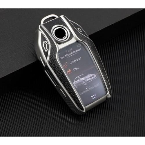 Soft TPU Car LED Display Key Cover Key Case for BMW 5 7 series G11 G12 G30 G31 G32 i8 I12 I15 G01 X3 G02 X4 G05 X5 G07 X7
