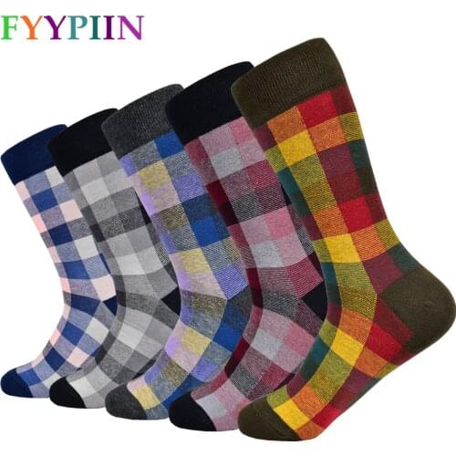 New style mens socks fashion design casual mens cotton socks gentleman happy business socks