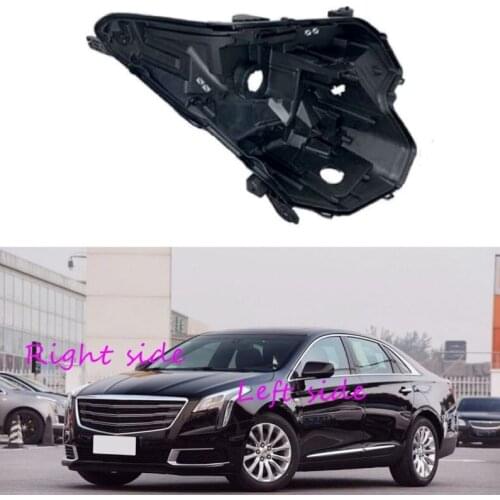 Headlight Base For Cadillac XTS 2018 2019 Headlamp House Car Rear Base Front Auto Headlight Back House