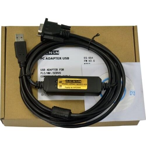 Applicable to Yaskawa MP2000 series controller programming cable download line JEPMC-W5311-03