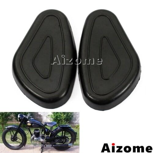 Motorcycle Tank Traction Side Pad Gas Knee Protector Rubber For Zundapp DB DS DBK KS KS750 M72 R75 K750 BW40 Sidecar