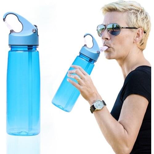 800ml Sport Water Bottle Protein Shaker Camping Hiking Drink Bottle for water Drinkware BPA Free