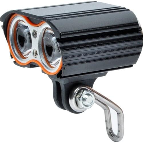 DL24 1600LM Dual T6 LED Bike Light 4 Modes IPX65 Waterproof E-bike Electric Scooter Lamp Headlight Cycling Torch Lantern