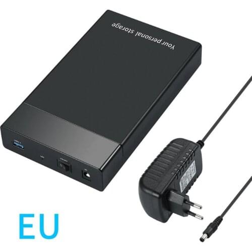 External 6Gbps USB 3.0 to SATA III 2.5Inch 3.5Inch Hard Drive Enclosure HD SSD HDD Case For 2.5" 3.5" Laptop Desktop Hard Disk