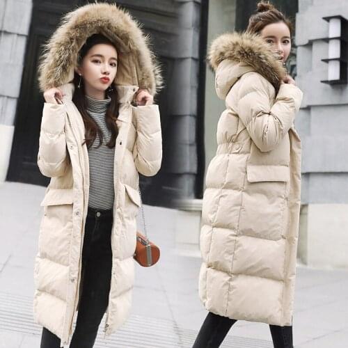 Winter Jacket Women Down Cotton Padded Parka Long Coat Female Korean Puffer Jackets for Women Parkas Mujer 2020 KJ747