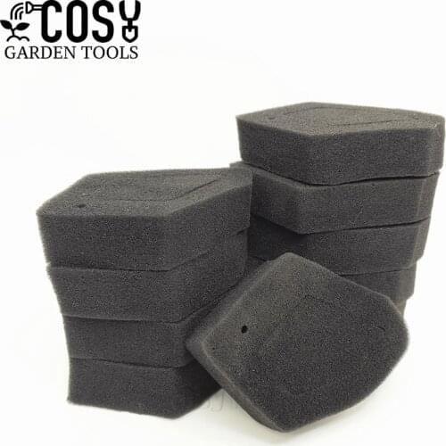 10pcs/lot Air Filter Sponge Element Fit For HONDA GX35 GX35NT GX 35 HHT35S 35cc Engine Trimmer Brushcutter