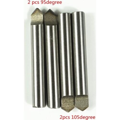 95degree and 105 degree white twist drills bit for 368A 339C vertical key cutting machine drill bit 4pcs/lot
