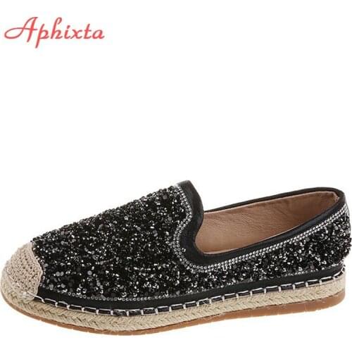 Aphixta Women's Ballet Flats With Heels