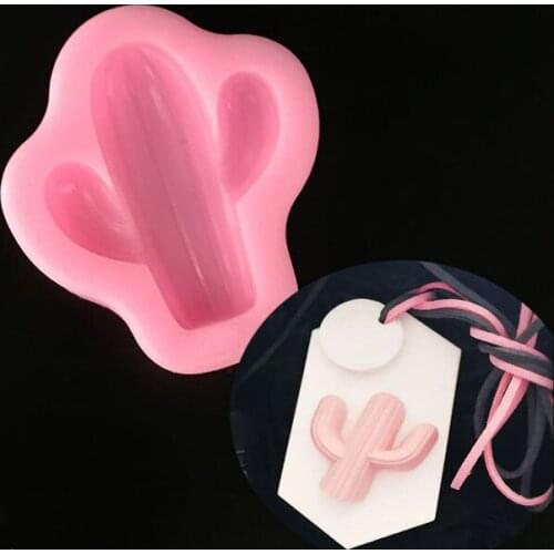 New Realistic Cactus Cakes Silicone molds Fondant Cake Decorating Tools Soap Clay Clay Mold Dough Chocolate Candy Mould
