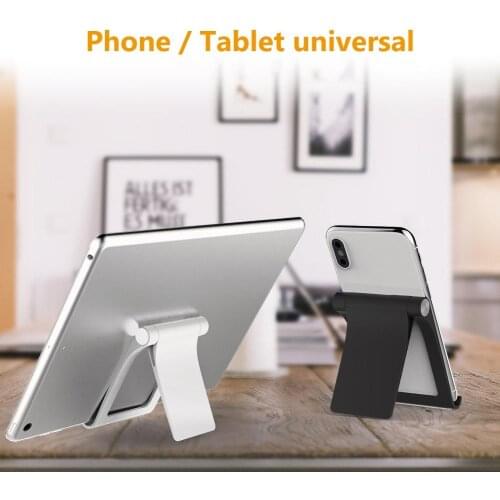 New Telescopic Folding Smart Phone Tablet Stand Adjustable Holder For iPhone Samsung Huawei Xiaomi Desktop Support