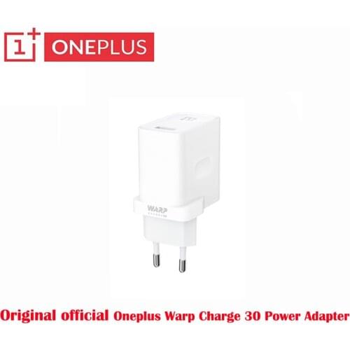 Original Official New OnePlus Warp Charge 30 Power Adapter 30W EU US Charger Cable Quick Charge 30W For OnePlus 7 7T 8 9 Pro 8 T