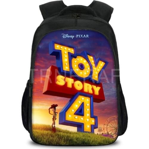 Toy Story4 Backpack Boy Cartoon School Bags Orthopedic Backpack School Bags for Boys and Girl Mochila