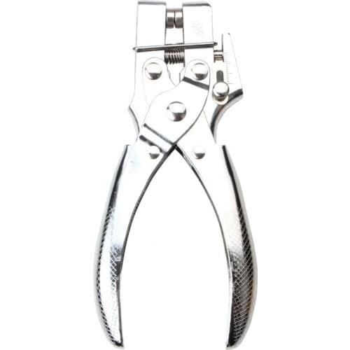 Leather Belt Plier Grommet Button Eyelet Setting Cloth Shoe Bag Canvas Household Pincer Setter Rivet Snap fastener Hand Tool Car