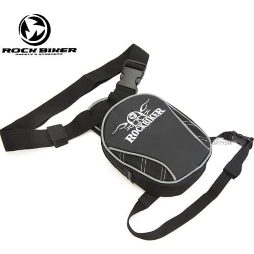 ROCK BIKER Oxford Motorcycle Drop Leg Bag Men Travel Hip Bum Fanny Pack Cell Phone Case Purse Belt Male Shoulder bag Waist Bags