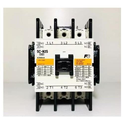 SC-N2S AC220V 3P | 50A | 220VAC SC AC contactor (AC coil)