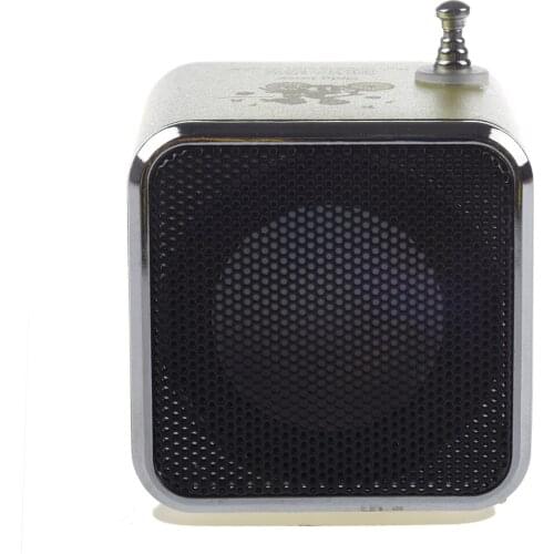 TD-V26 Portable Mini Digital Speaker with Micro SD / TF / USB /FM (Green)