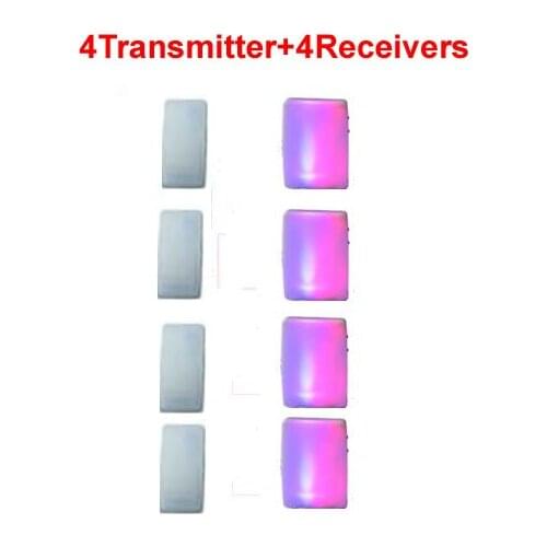 XINSILU New Arrival Wireless remote flash Colorful music doorbell, smart home doorbell can be used for the older 4V4